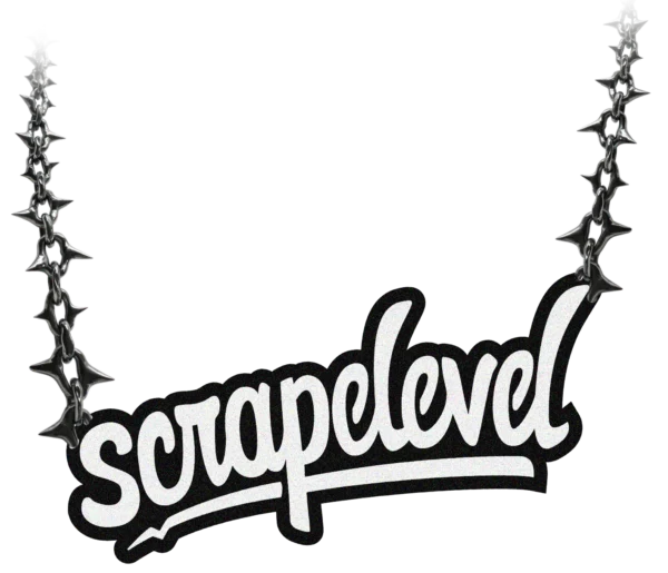 Scrapelevel Logo | Custom Automotive Graphics, decals, stickers
