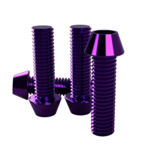 bolts anodized purple extended steering wheel hub bolts