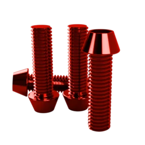 bolts anodized red extended steering wheel hub bolts